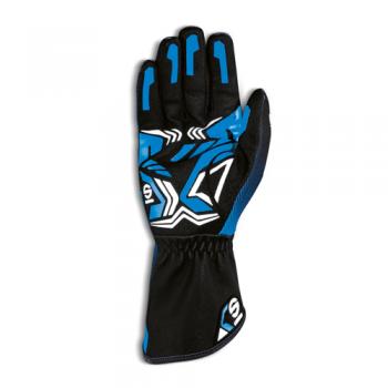 Preview: Sparco Kart Handschuhe RUSH hellblau Gr. 09